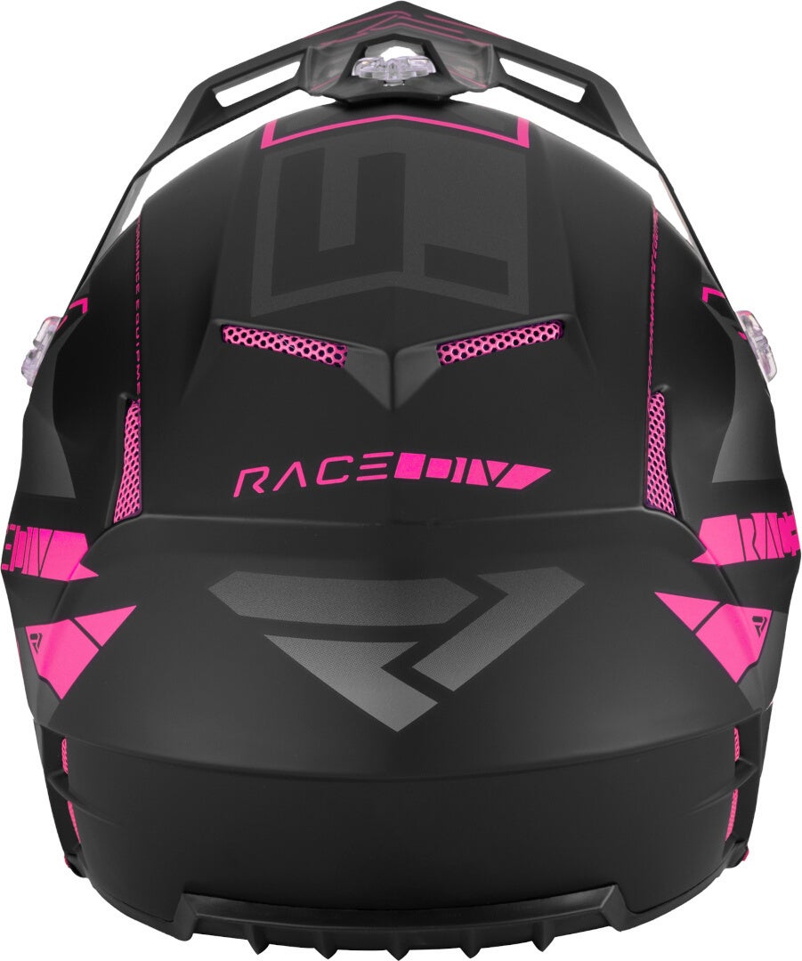 FXR Clutch Evo 2023 Snescooterhjelm sort/pink S (55/56) Figur 3