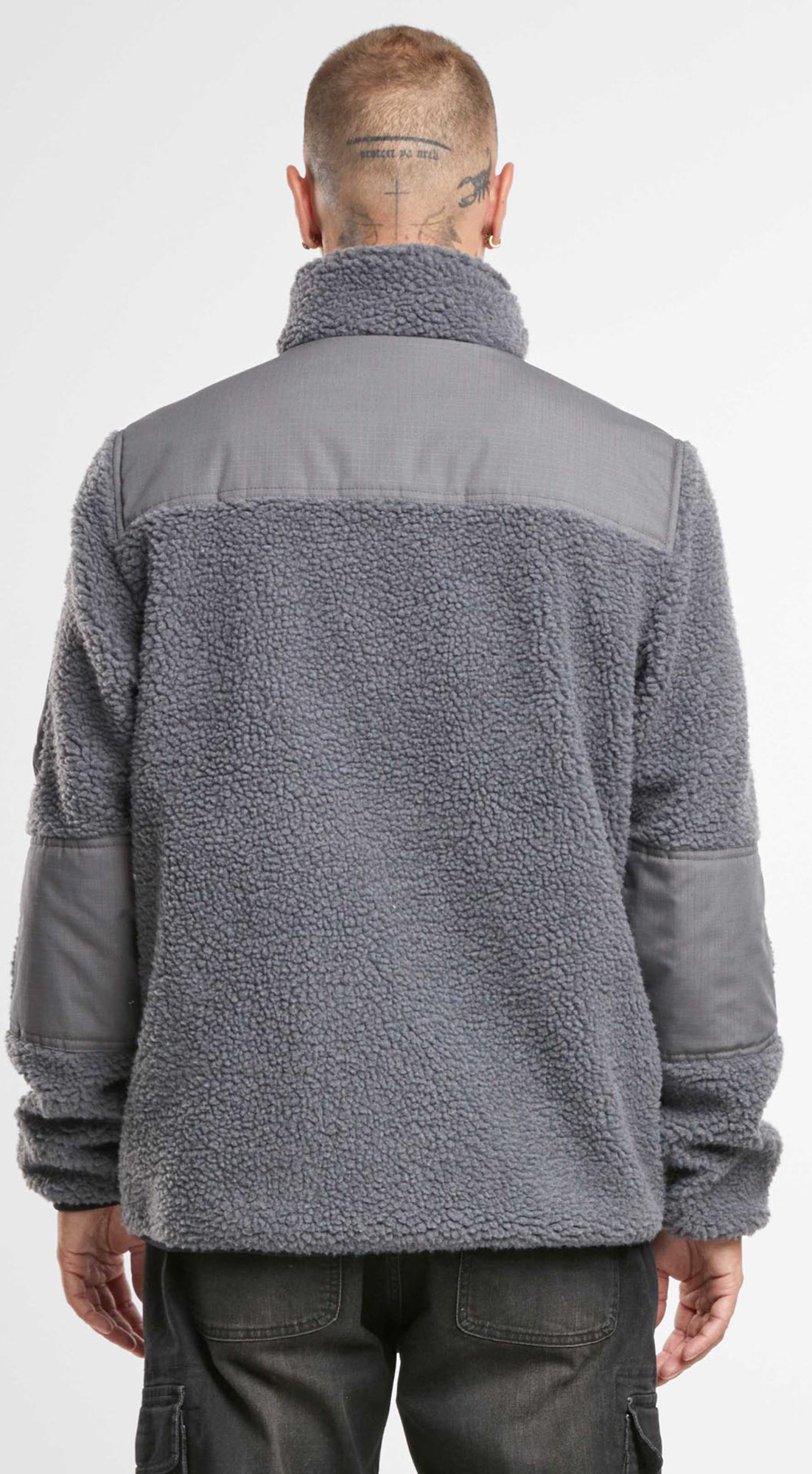 Brandit Ramble Teddyfleece Яке антрацит S Фигура 5