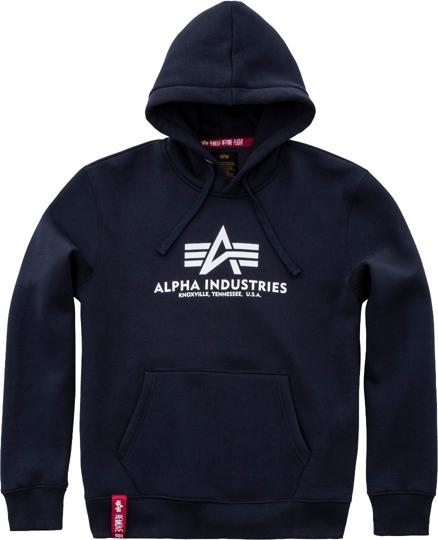 Alpha Industries Basic Суитшърт тъмносиньо S Фигура 1