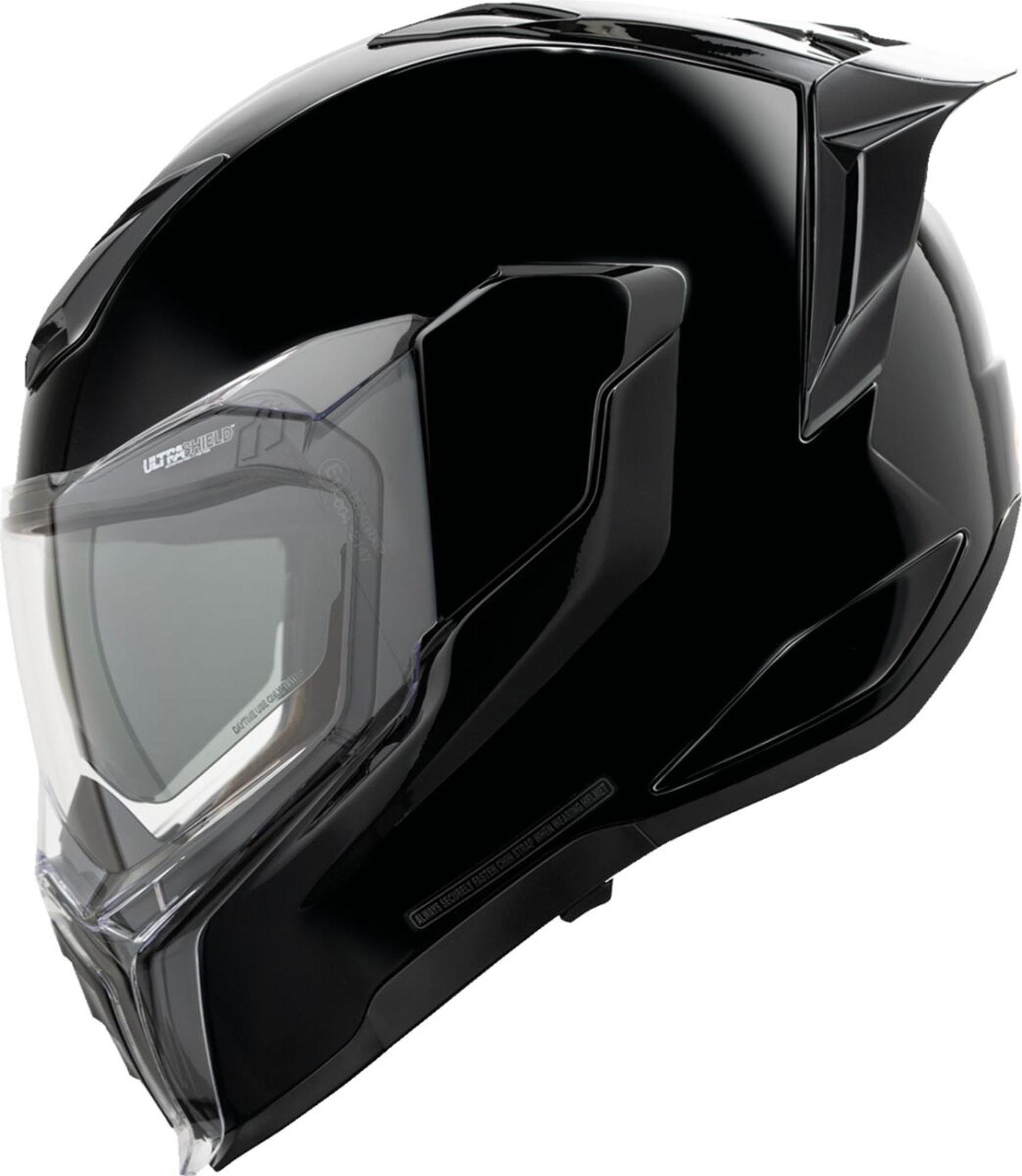 Icon Ultraflite Hełm błyszczący schwarz 2XL Rysunek 2
