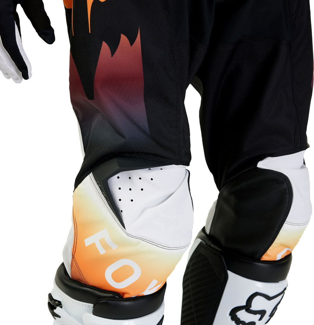 FOX 180 Flora Motocross bukser Sort/hvid 30 Figur 5