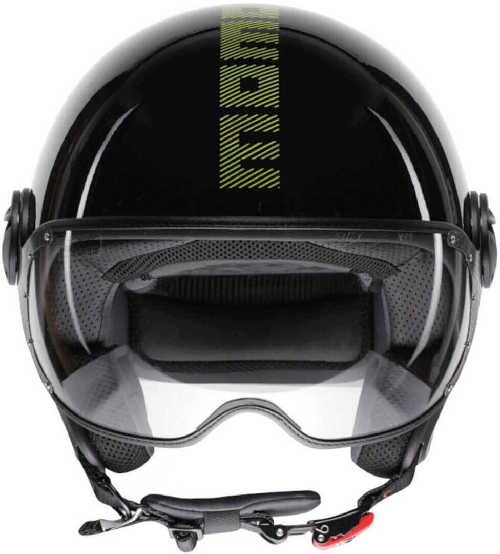 MOMO FGTR Classic Stripes Jethelm schwarz/neon-gelb M (57/58) Abbildung 6