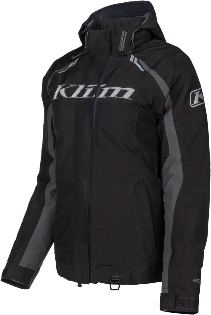Klim Flare Dame snescooterjakke sort/grå XL Figur 1