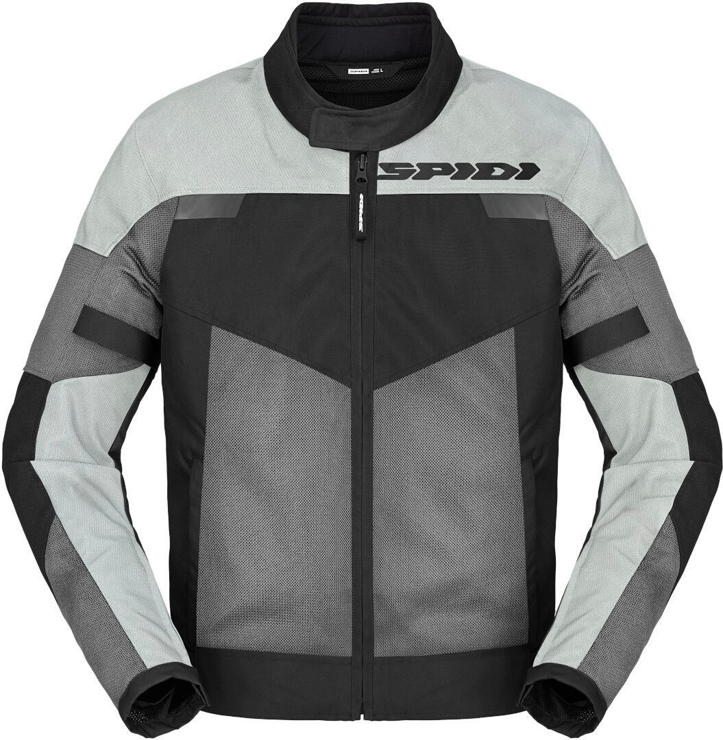 Spidi Tour Net Tex Motorcycle Textile Jacket light grey/dark grey/black 4XL Figure 1