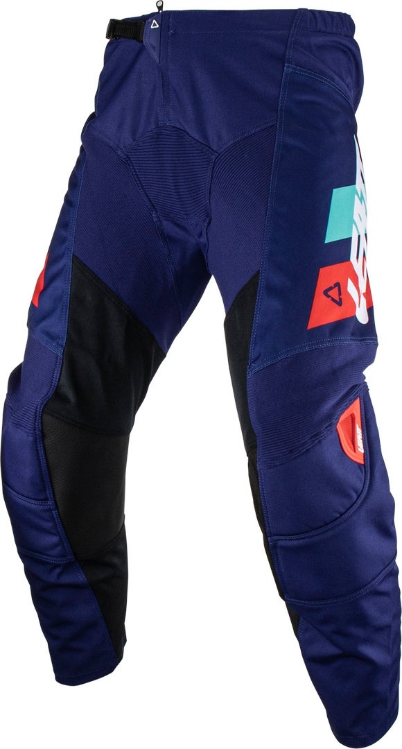 Leatt 3.5 Ride 2023 Motokrosový dres a kalhoty Set modrá/červená XXL Obrázek 4