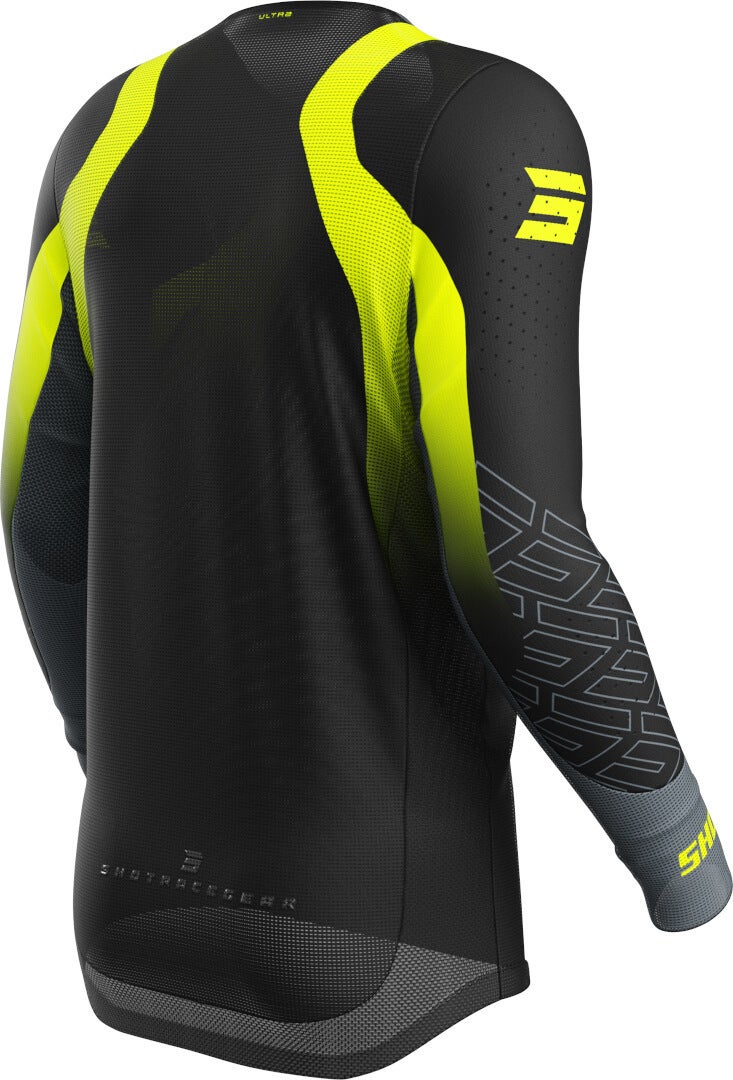 Shot Aerolite Ultra Motocross trøje grå/gul 3XL Figur 2