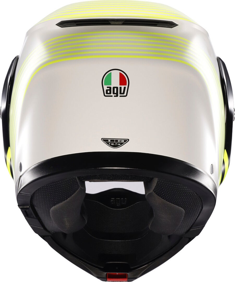 AGV Streetmodular Iseo Helm Wit/geel S (55/56) Figuur 5