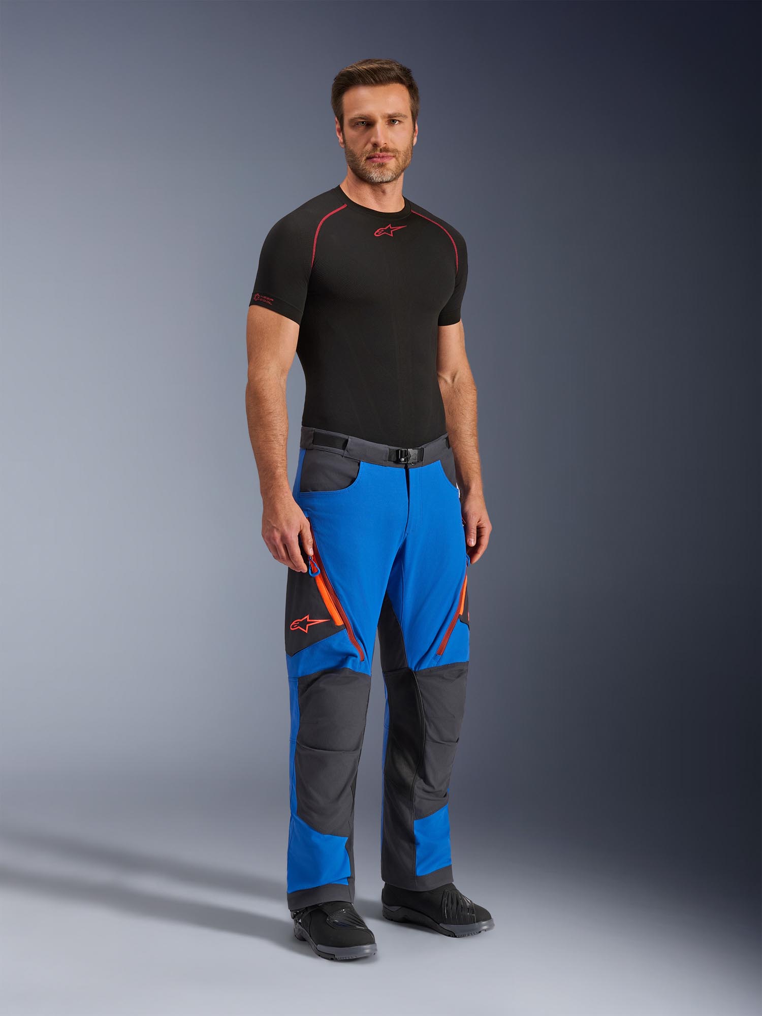 Side view of Alpinestars Maxdura Dual Motorcycle Textile Pants