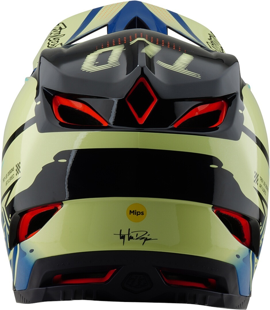 Troy Lee Designs D4 Mips Drip Cască compozită pentru coborâre L (58/59) Figura 4