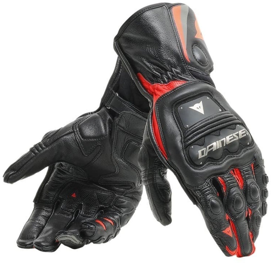 Dainese Steel-Pro Motorcykel handsker sort/rød M Figur 1