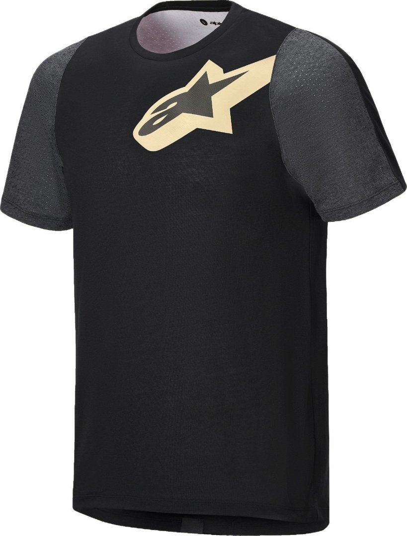 Alpinestars A-Dura Lipan Short Sleeve Bicycle Jersey black/beige XXL Figure 1