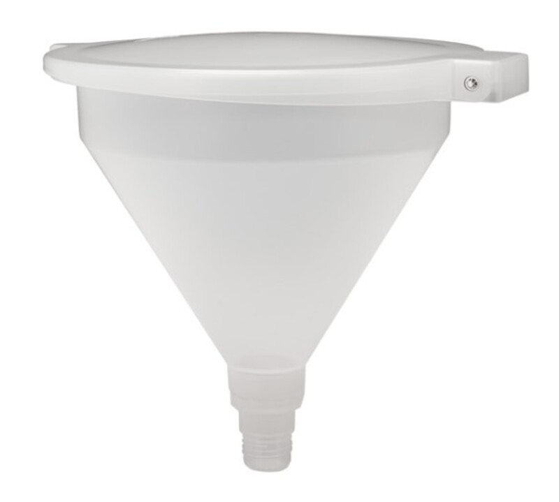 PRESSOL Coș de fum Ø 424mm - Acoperire albă Figura 1