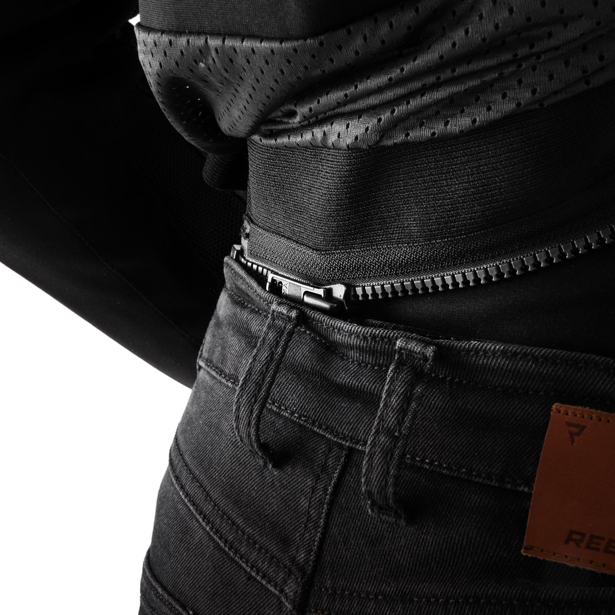 Side view of Rebelhorn Bronco Ladies Motorcycle Jeans
