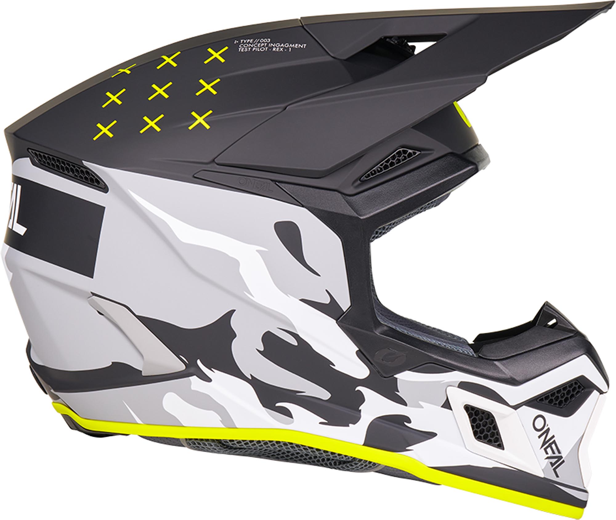 Oneal 3SRS Heat Casco da motocross L (59/60) Figura 5