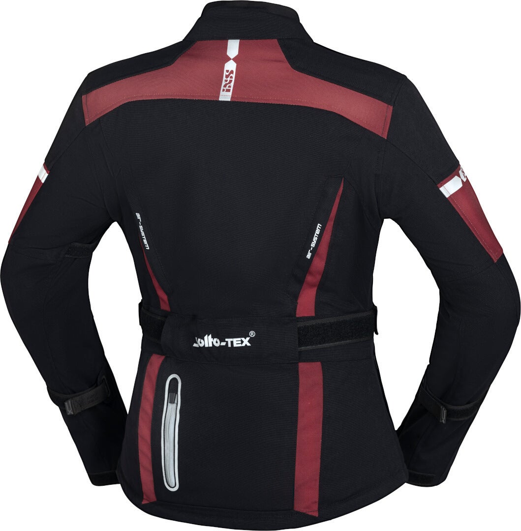 IXS Tour Pacora-ST Giacca tessile da donna nero/rosso M Figura 2