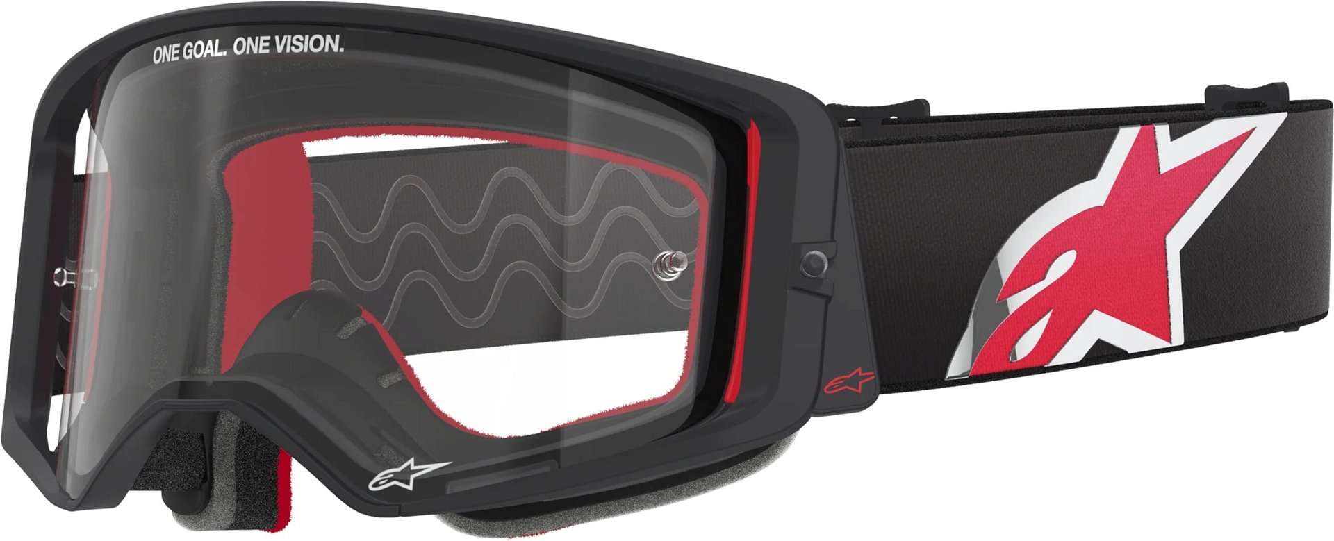 Alpinestars Supertech Corp Absolute Vision Stripe Motocross Glasögon Huvudartikel Figur 1 Alpinestars Supertech Corp Absolute Vision Stripe Motocross Glasögon Huvudartikel Figur 1