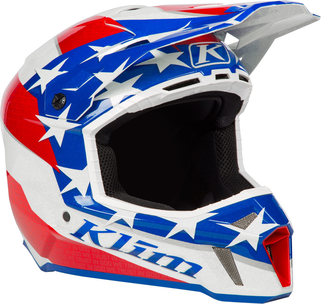Klim F3 Patriot 2.0 Motocross hjälm 2XL Figur 1