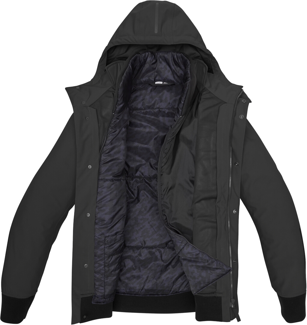Spidi Riding Parka H2Out waterproof Motorcycle Textile Jacket anthracite 3XL Figure 2