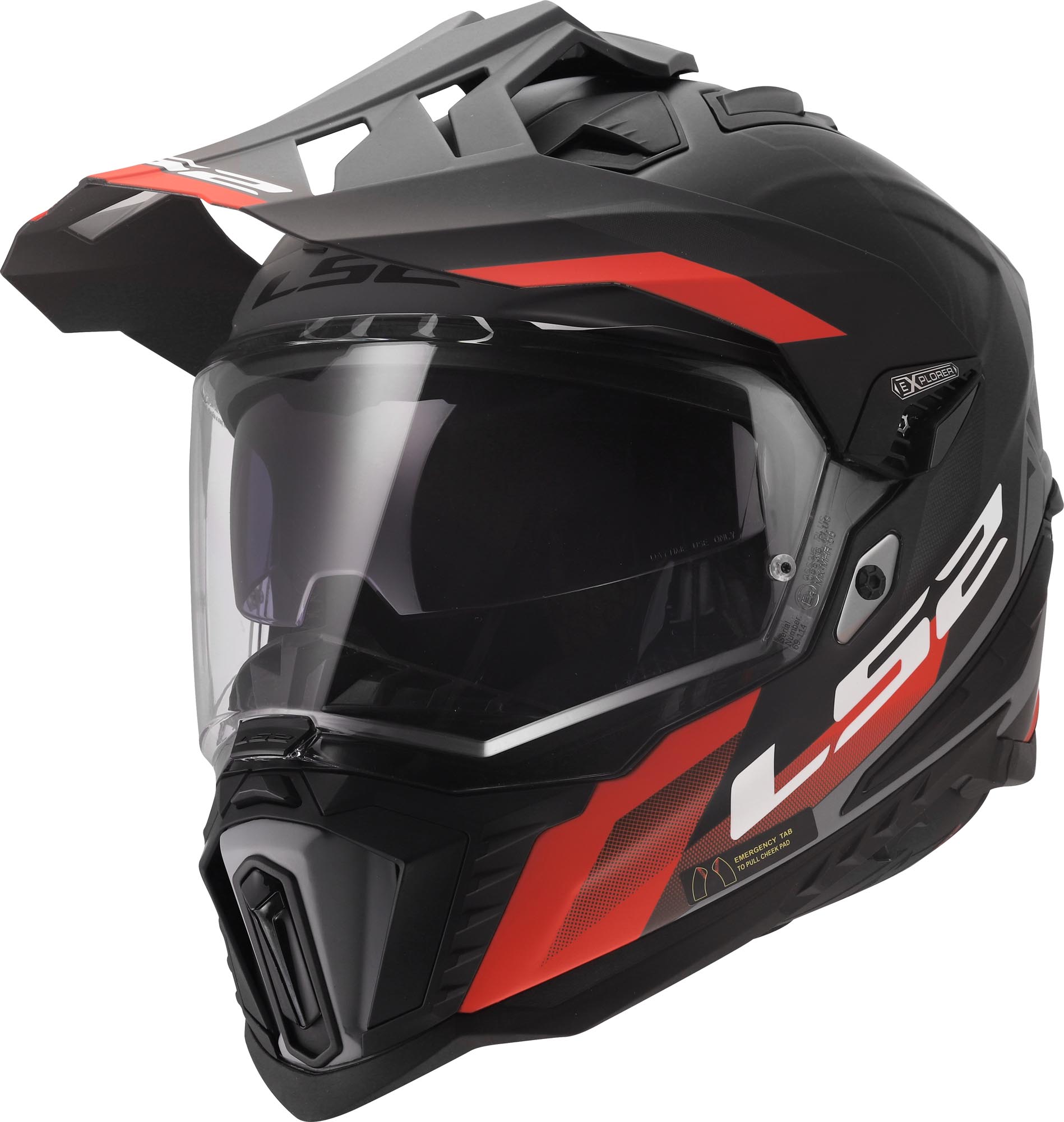 LS2 MX701 Explorer Hexa Casco de Enduro