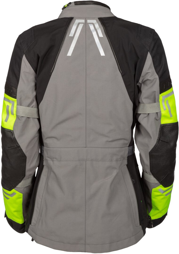 Klim Altitude 2023 Motorcycle Textile Jacket grey/black/yellow L Figure 4