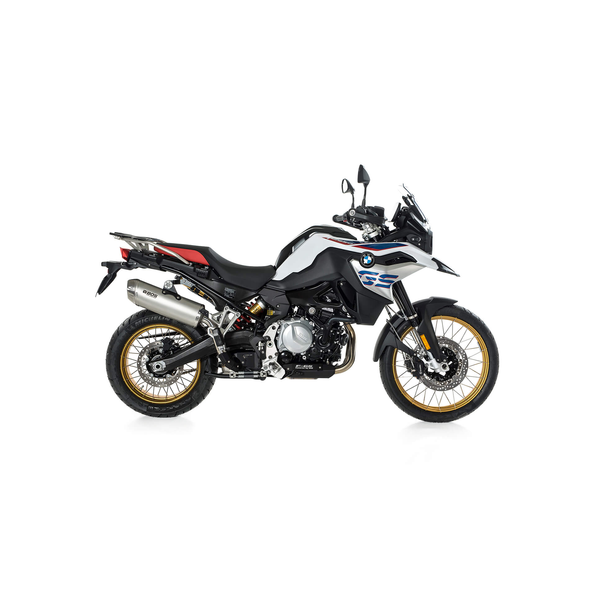 BOS Muffler Dune Fox BMW F 750 GS / F 850 GS / Adventure 18-20 Artigo principal Figura 1