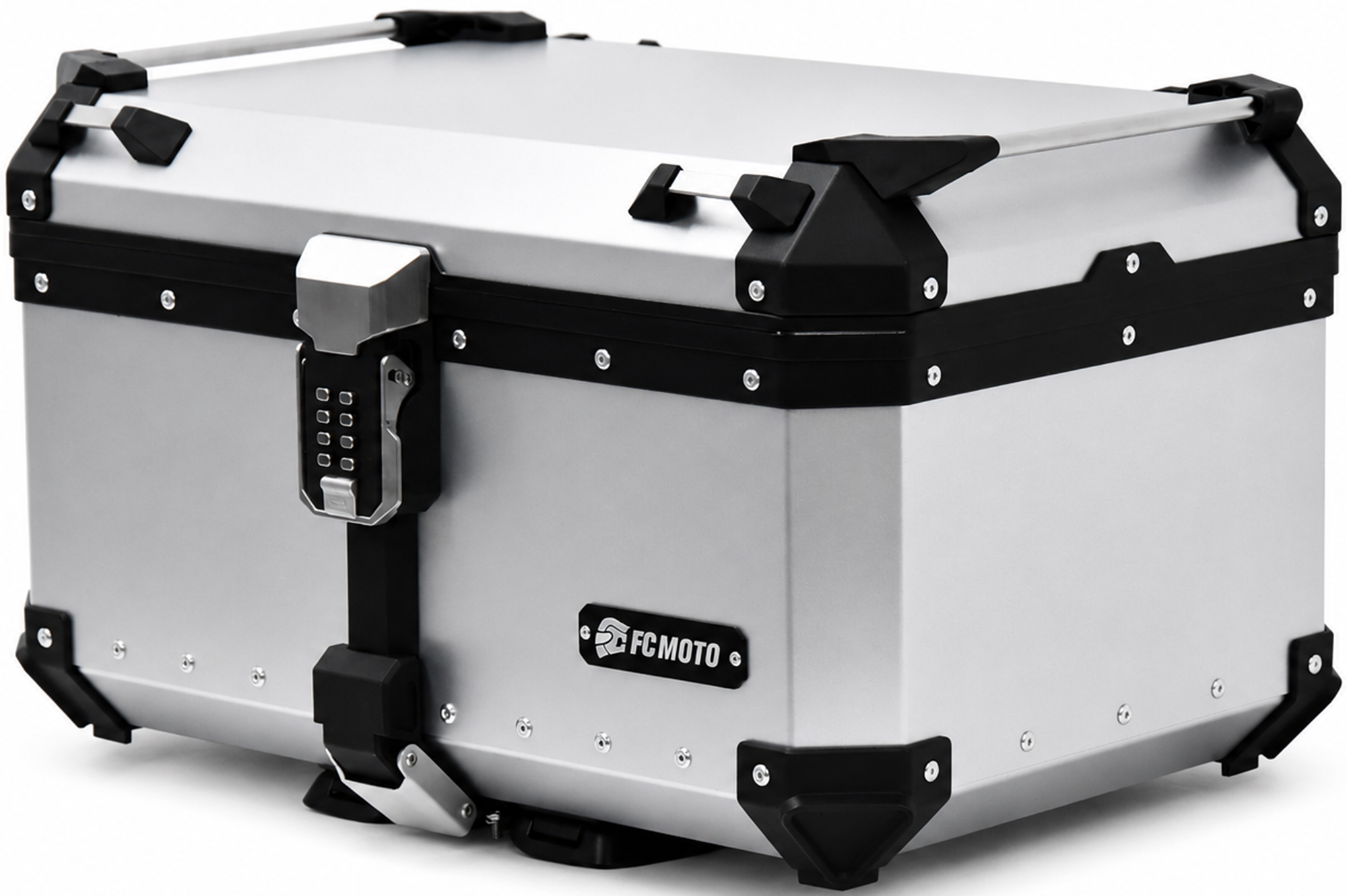 FC-Moto Terreno X Keyless Alu Topcase silber 65 Ltr. Abbildung 1