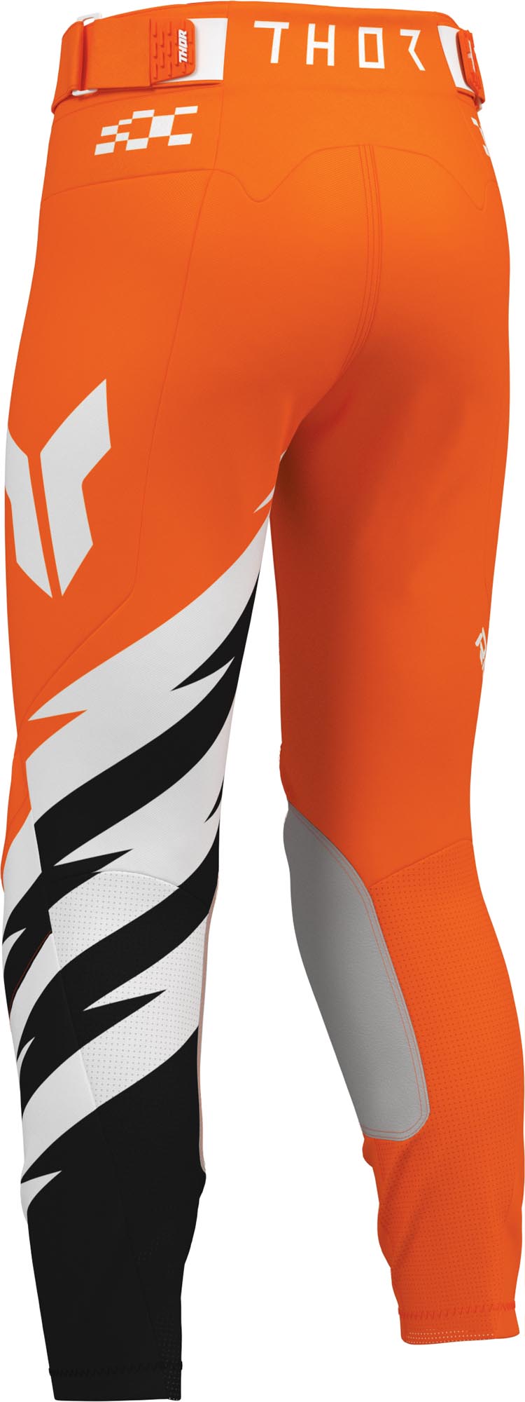 Thor Launchmode Shockie Ungdoms motocrossbukser sort/orange 20 Figur 2