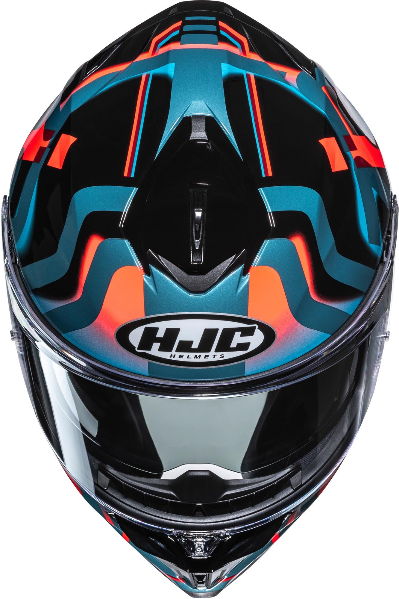 HJC i72 Tala Helmet black/blue/orange S (55/56) Figure 4