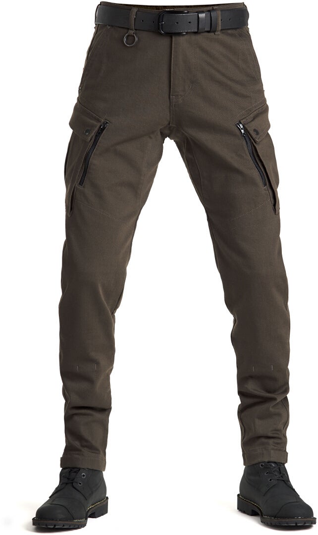 Pando Moto Mark Kev Motorcycle Jeans dark brown 34 L32 Figure 1