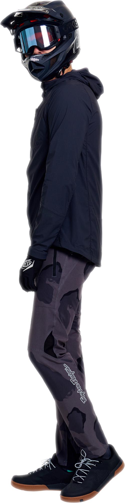 Troy Lee Designs Drift Windbreaker Mono Slate Bicycle Jacket S Figure 15
