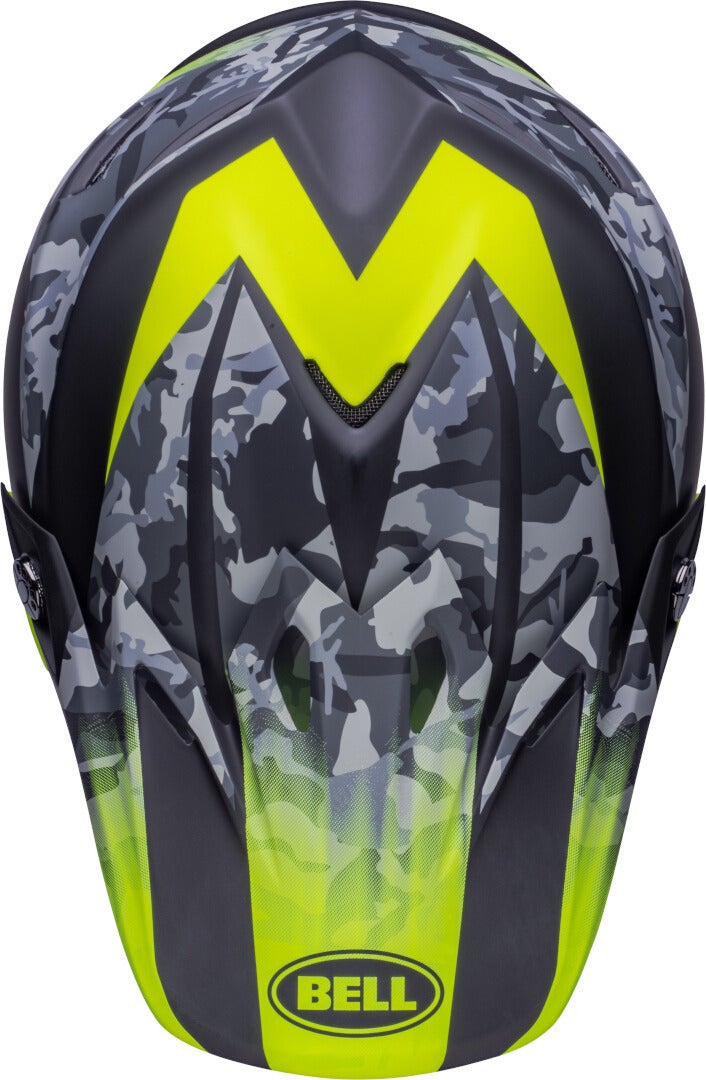 Bell Moto-9 MIPS Venom Casco Motocross nero/giallo XL Figura 9