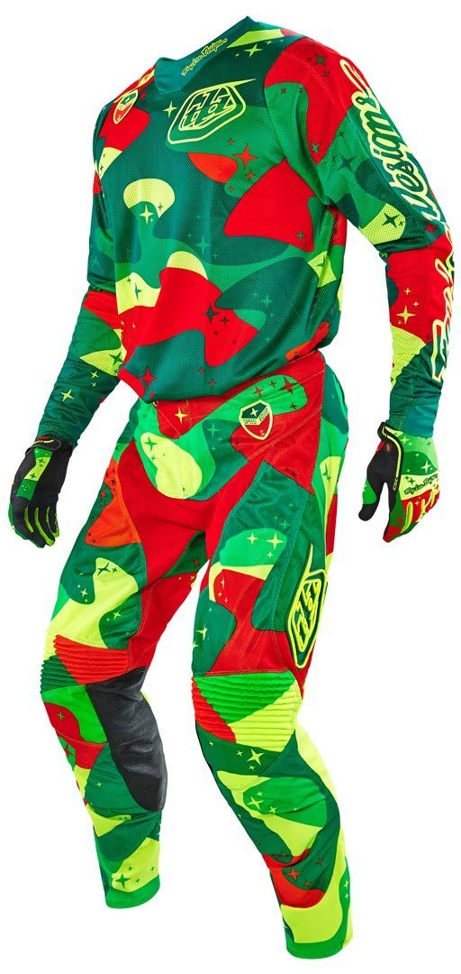 Troy Lee Designs SE Air Cosmic Camo Calças azul 28 Figura 8