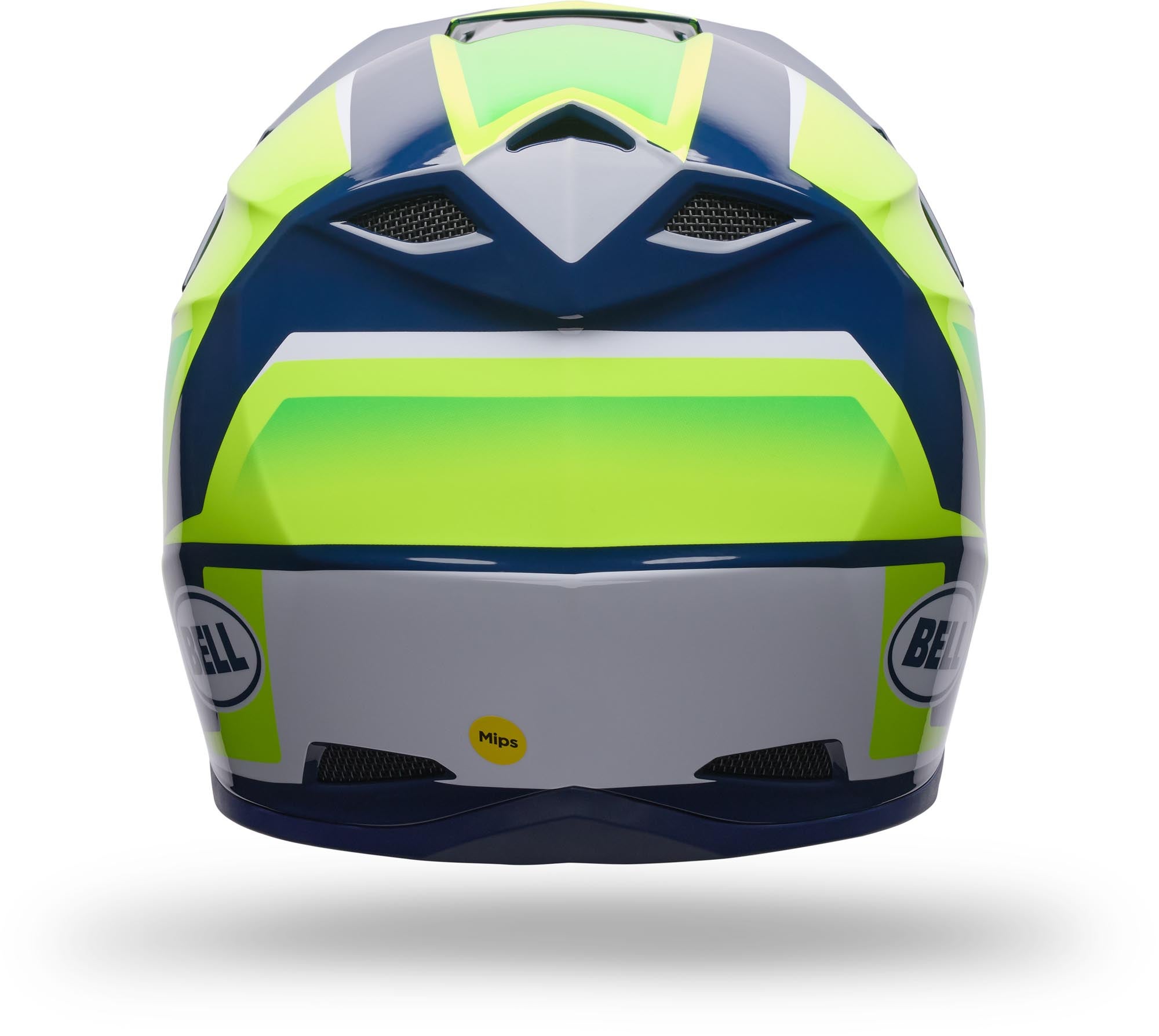Bell MX-10 MIPS Spiral Jeugd motocrosshelm Geel Y/L (52/53) Figuur 4