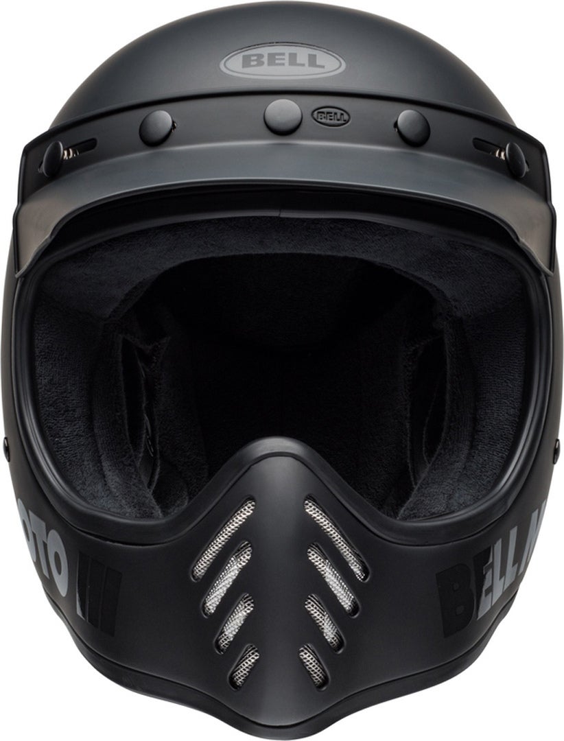 Bell Moto-3 Classic Casco Motocross nero opaco XXL (63/64) Figura 4
