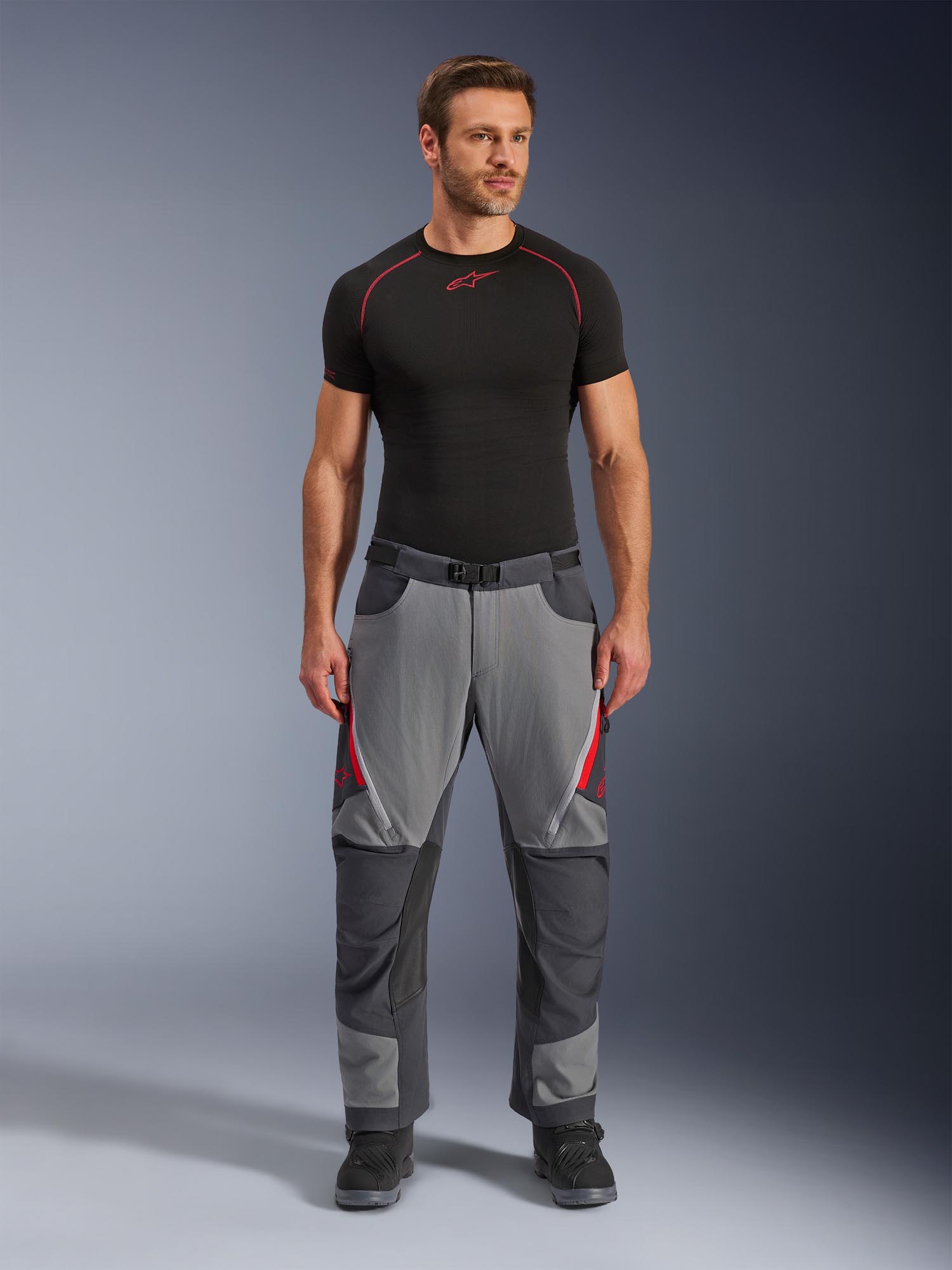 Side view of Alpinestars Maxdura Dual Motorcycle Textile Pants