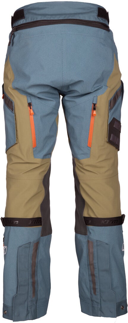 Klim Badlands Pro A3 2023 Motorcycle Textile Pants blue/green 32 Figure 4