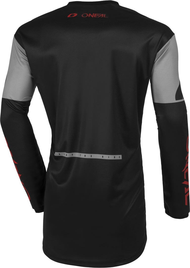Oneal Element Brand Maglia Motocross nero/rosso XL Figura 2