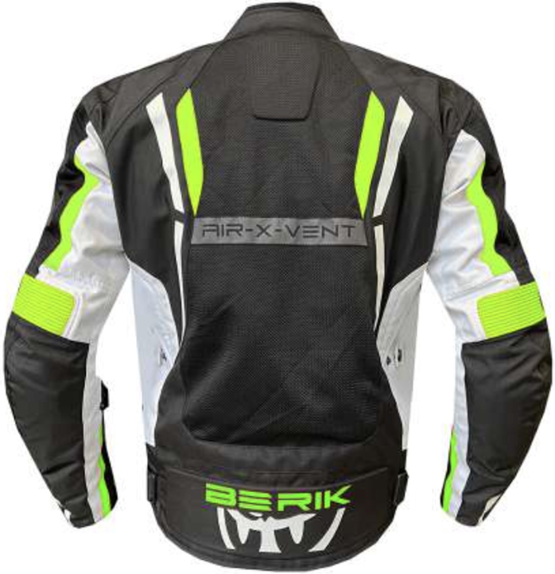 Berik Lalxa Veste Textile moto Noir/Blanc/Vert 56 Figure 2