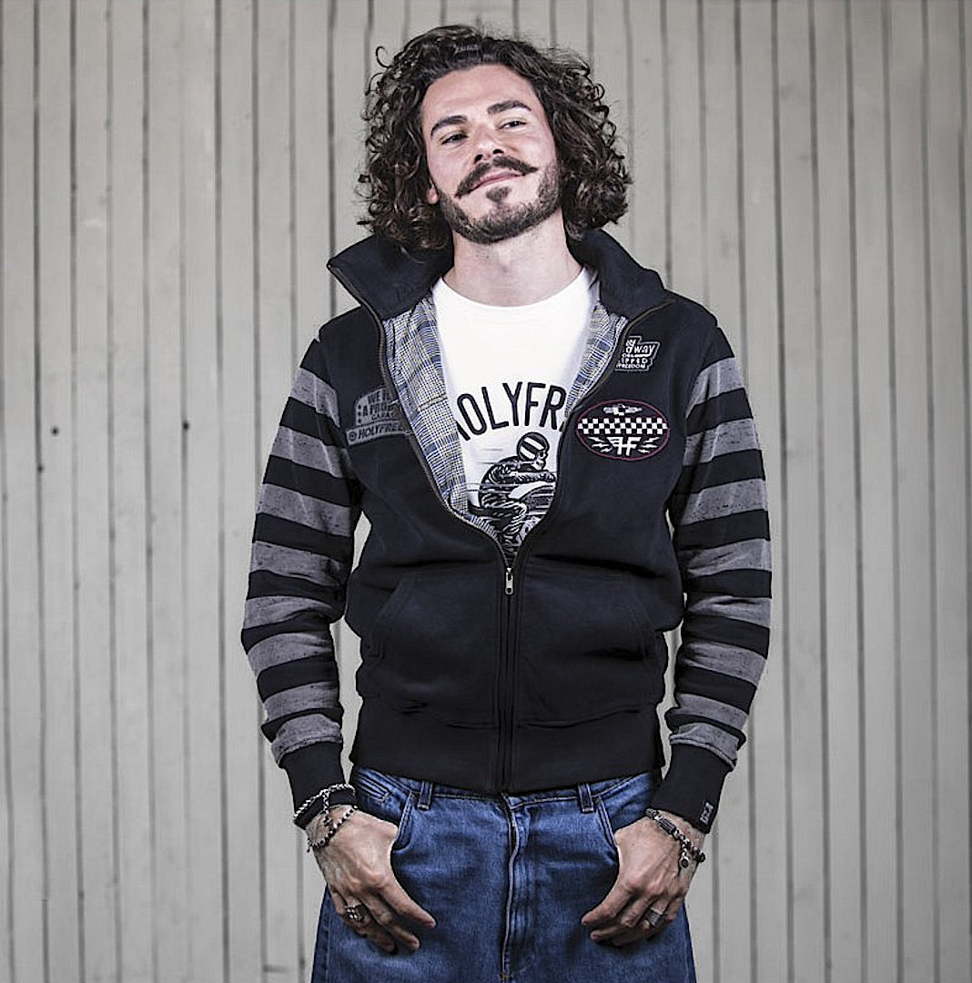 HolyFreedom Leather 2021 Zip Sweatshirt XL Abbildung 5
