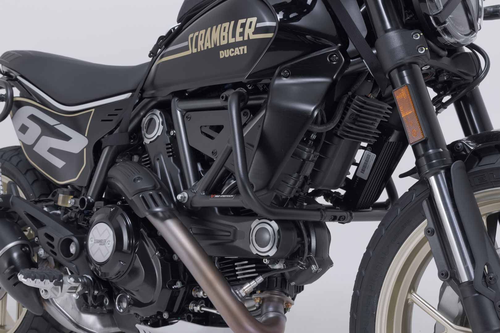 SW-Motech Krockbåge - Svart. Ducati Scrambler modeller (23-). Figur 5
