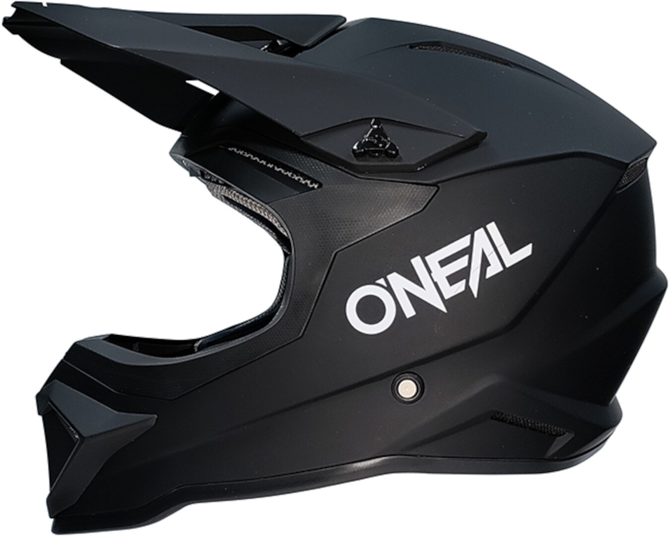 Oneal 1SRS Solid Motocross Helm schwarz matt L (59/60) Abbildung 1