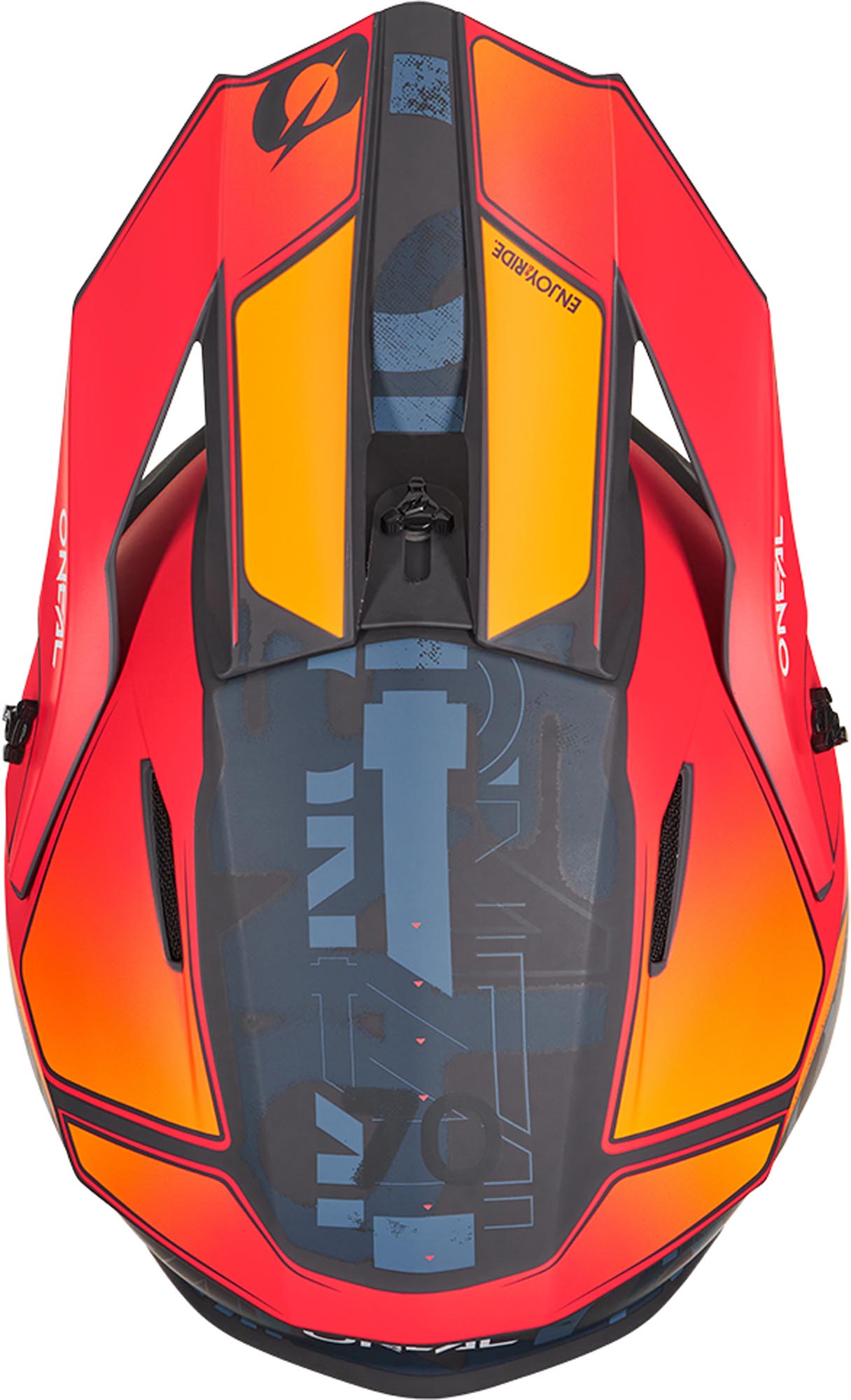 Oneal 1SRS Voltixx Motocrosshjelm sort/orange M (57/58) Figur 7