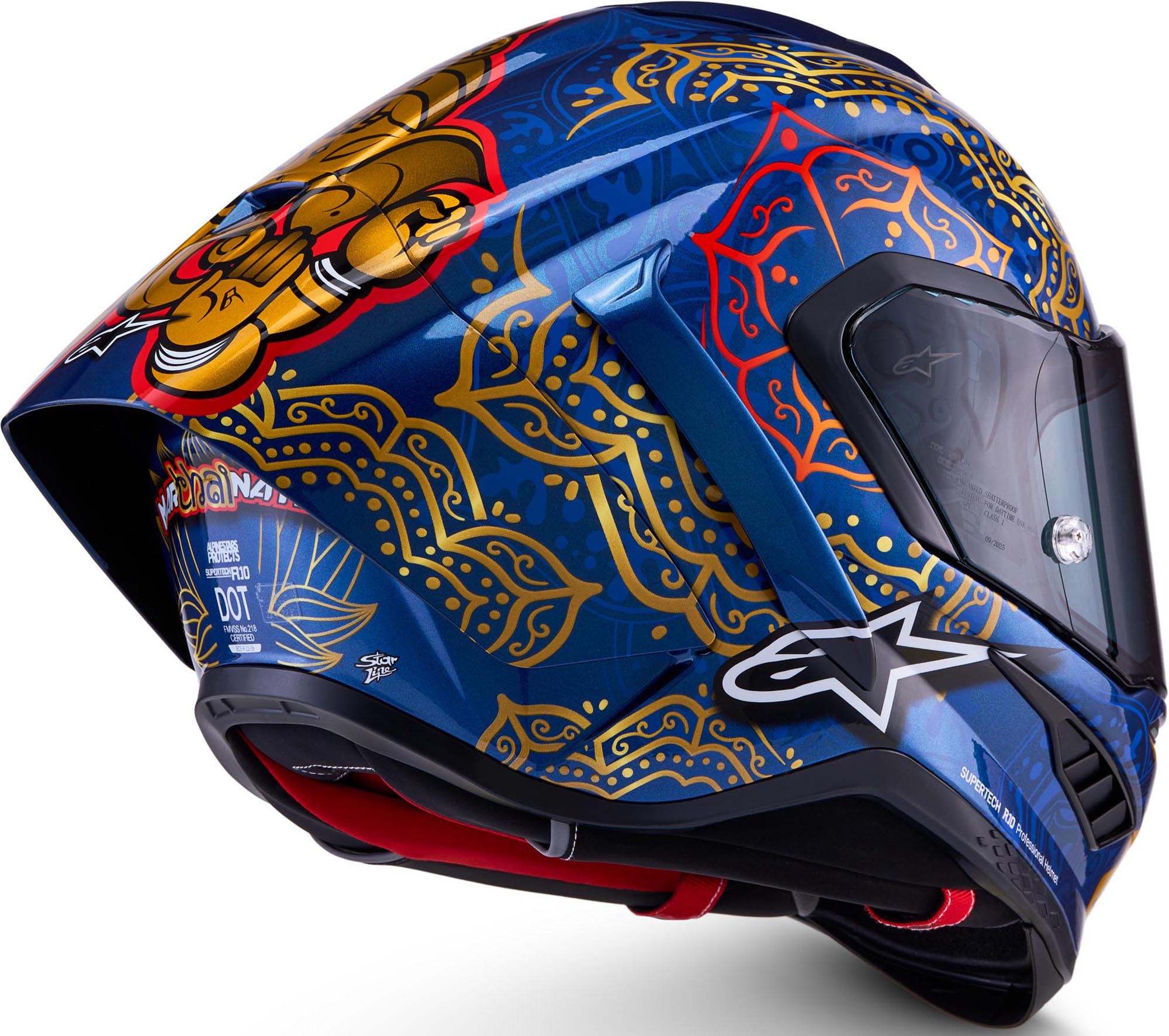 Alpinestars Supertech R10 Martinator Thai LE Carbon Čelada L (59/60) Slika 4