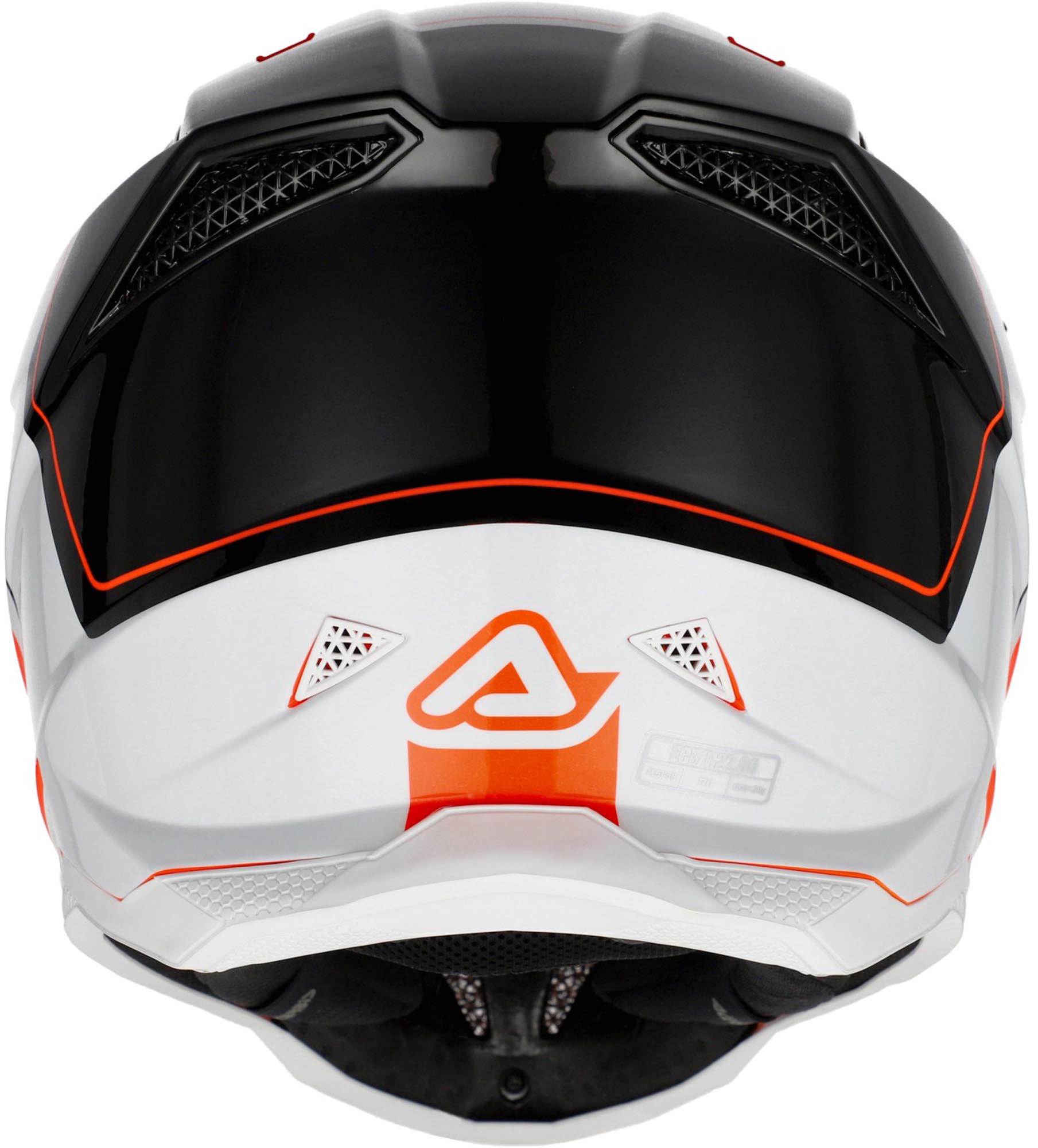 Acerbis T711 Graphic Cască de motocross portocaliu/alb/negru XXL (63/64) Figura 5