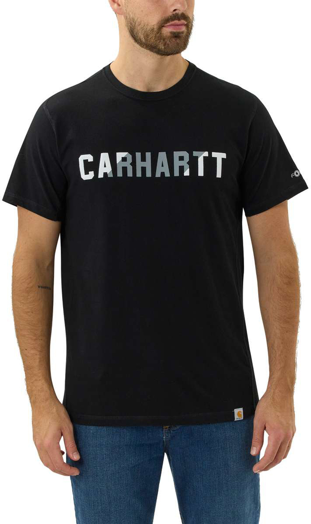 Carhartt Force Flex Block Logo Tricou negru M Figura 2