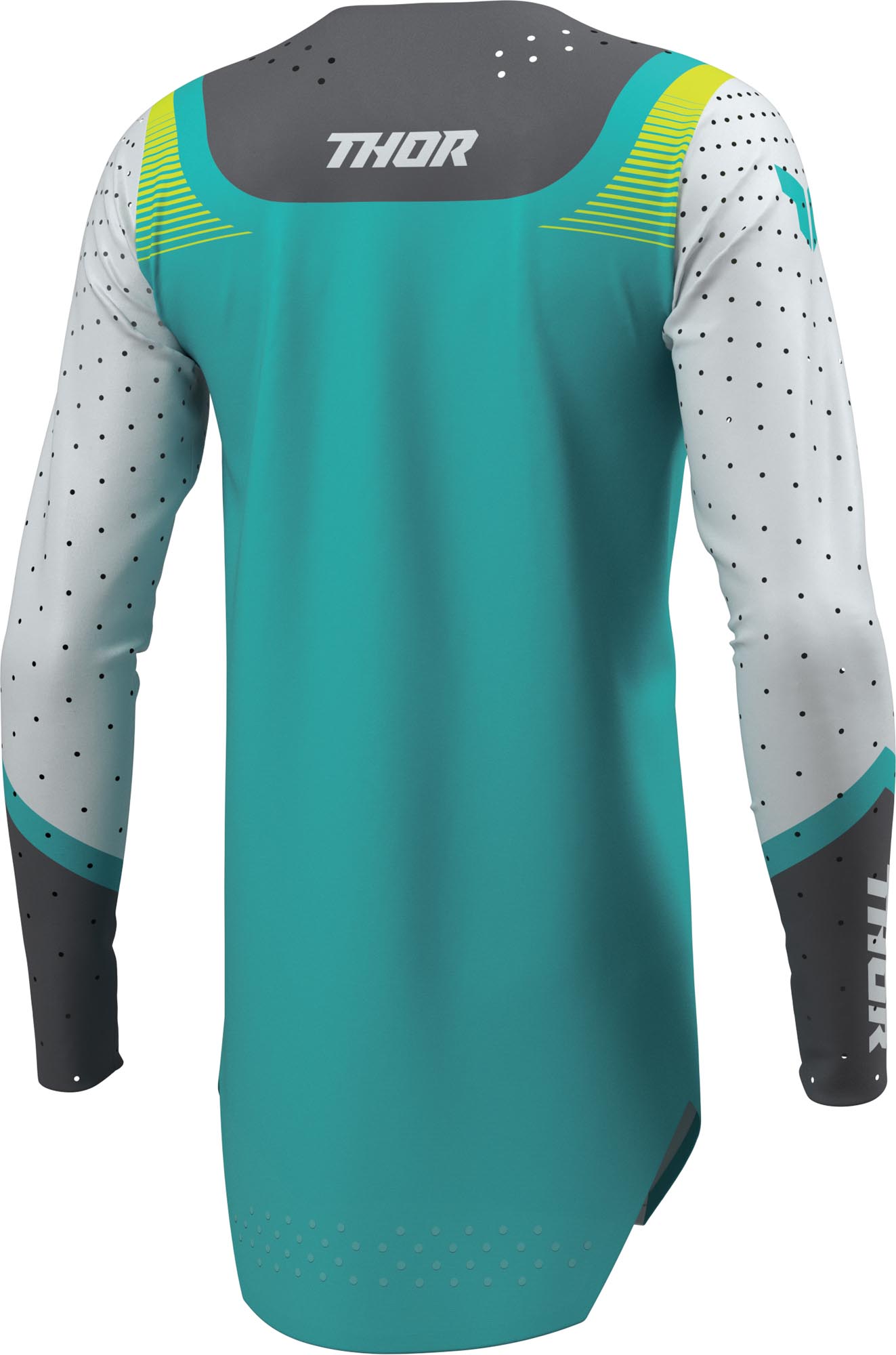 Thor Sportmode Velocity Tricou feminin de motocross Gri S Figura 4
