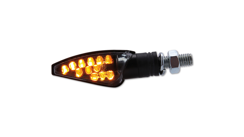 HIGHSIDER Smart Toledo LED-indikator Kropp Svart / Lins Rökt (Par), Fram & Bak Figur 5