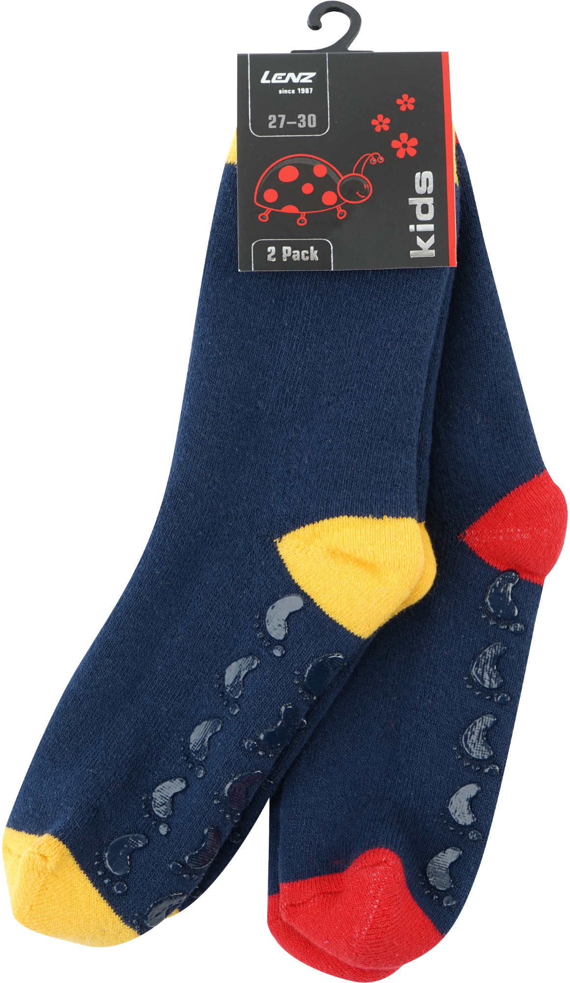 Lenz Rubber Print Kinder Socken - 2er Pack navy 31-34 Abbildung 1