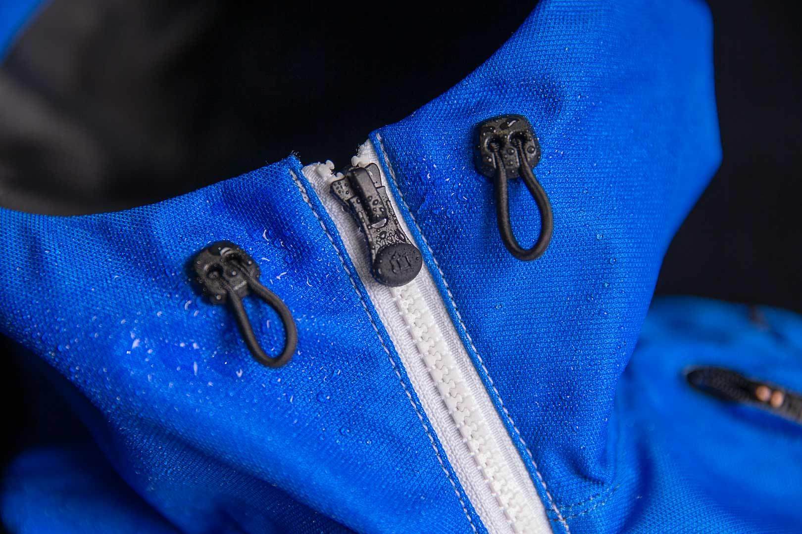 Icon Airform Retro Motorrad Textiljacke weiß/blau 3XL Abbildung 9
