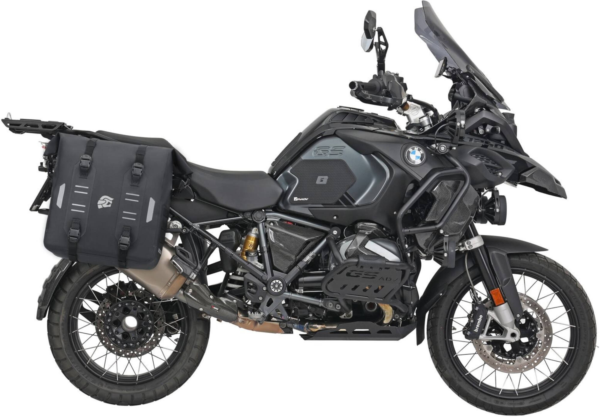 FC-Moto Ever-ST 34 L Set de geantă de șa Negru de carbon Figura 6